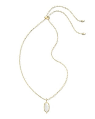 Dani Step Frame Long Necklace