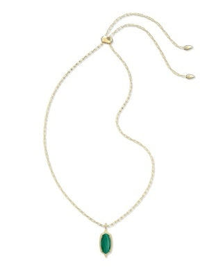 Dani Step Frame Long Necklace