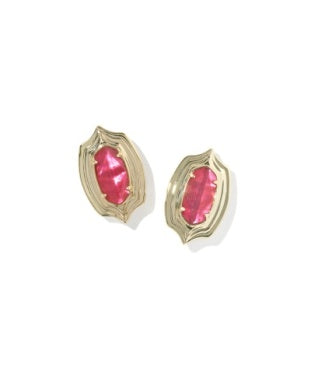Ellie Step Frame Stud Earring