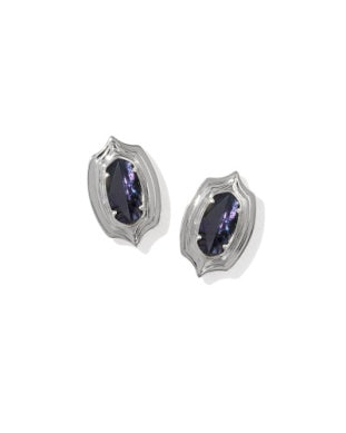 Ellie Step Frame Stud Earring