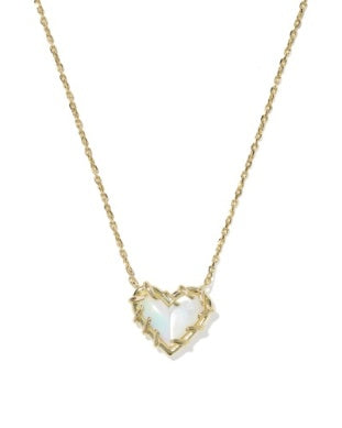 Dolly Parton Patchwork Ari Heart Short Pendant Necklace