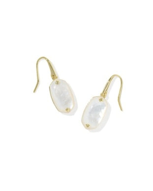 Lee Riveted Drop Earring in Gold