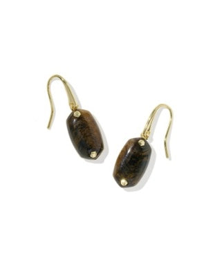 Lee Riveted Drop Earring in Gold