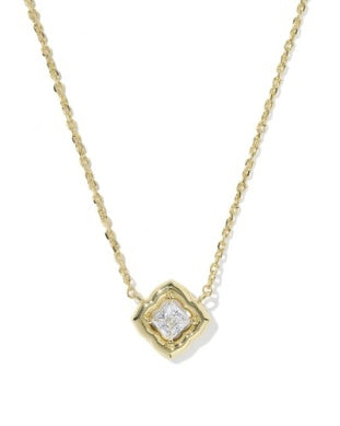 Mallory Crystal Pendant Necklace