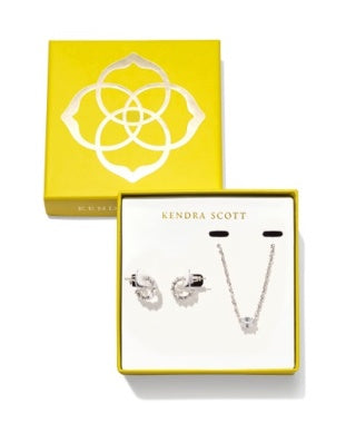 Cailin Silver Crystal Gift Set