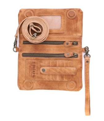 Bed Stu Cadence Tan Rustic Crossbody