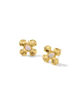 Leanne Stud Earrings in Gold