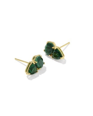 Tatum Stud Earrings in Gold