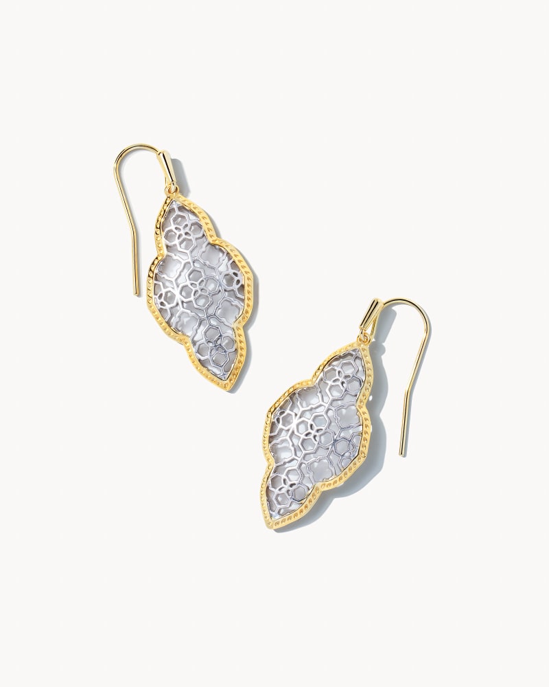 Abbie Drop Earrings In Mixed Metal