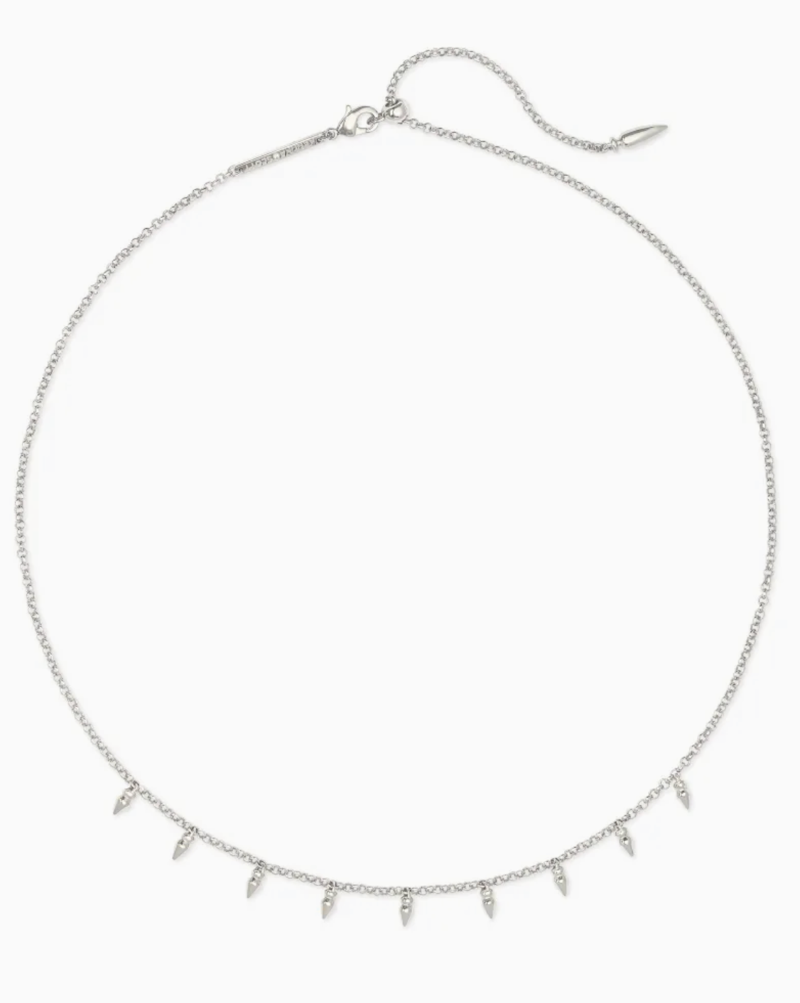 Addison Choker Necklace In Silver