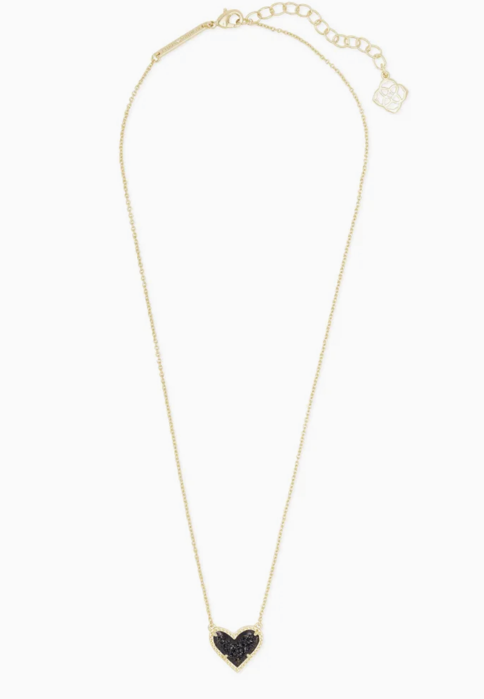 Ari Heart Short Necklace in Gold