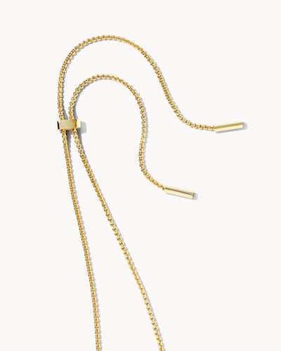 Davis Gold Long Pendant Necklace