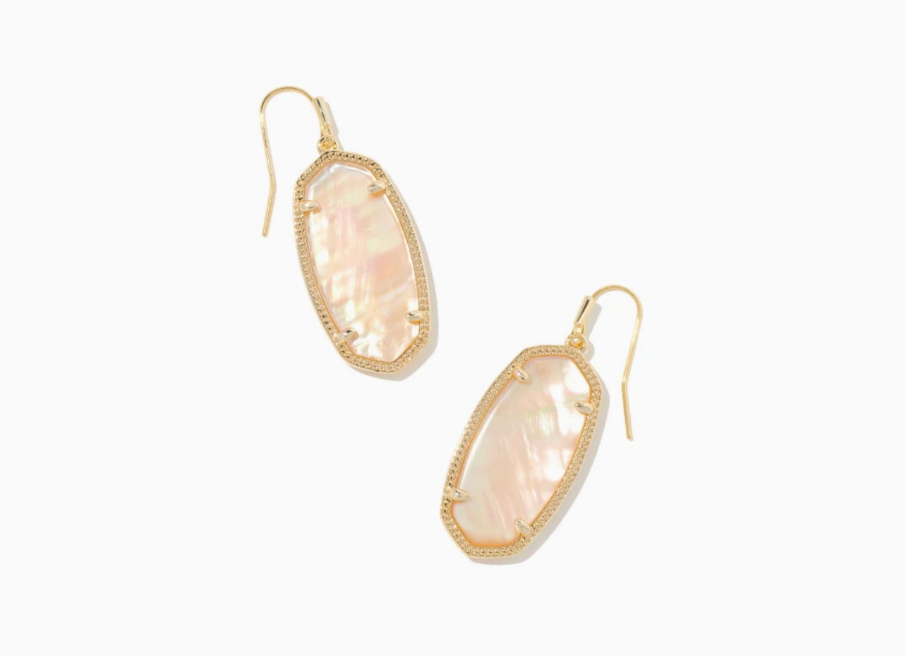 Elle Drop Earrings in Gold