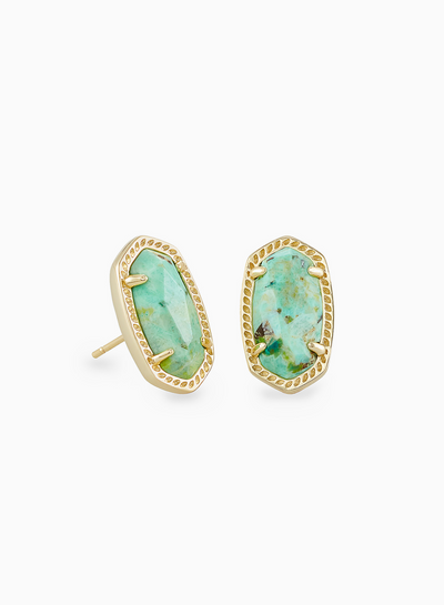 Ellie Gold Stud Earrings