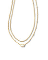 Emilie Gold Multi Strand Necklace