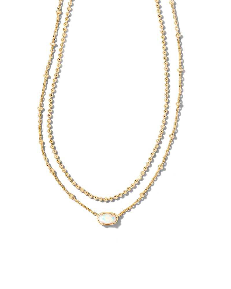 Kendra Scott Barbietm X Gold Elisa Multi Strand Necklace in Metallic | Lyst