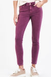 Gisele High Rise Ankle Skinny Jeans Boysenberry