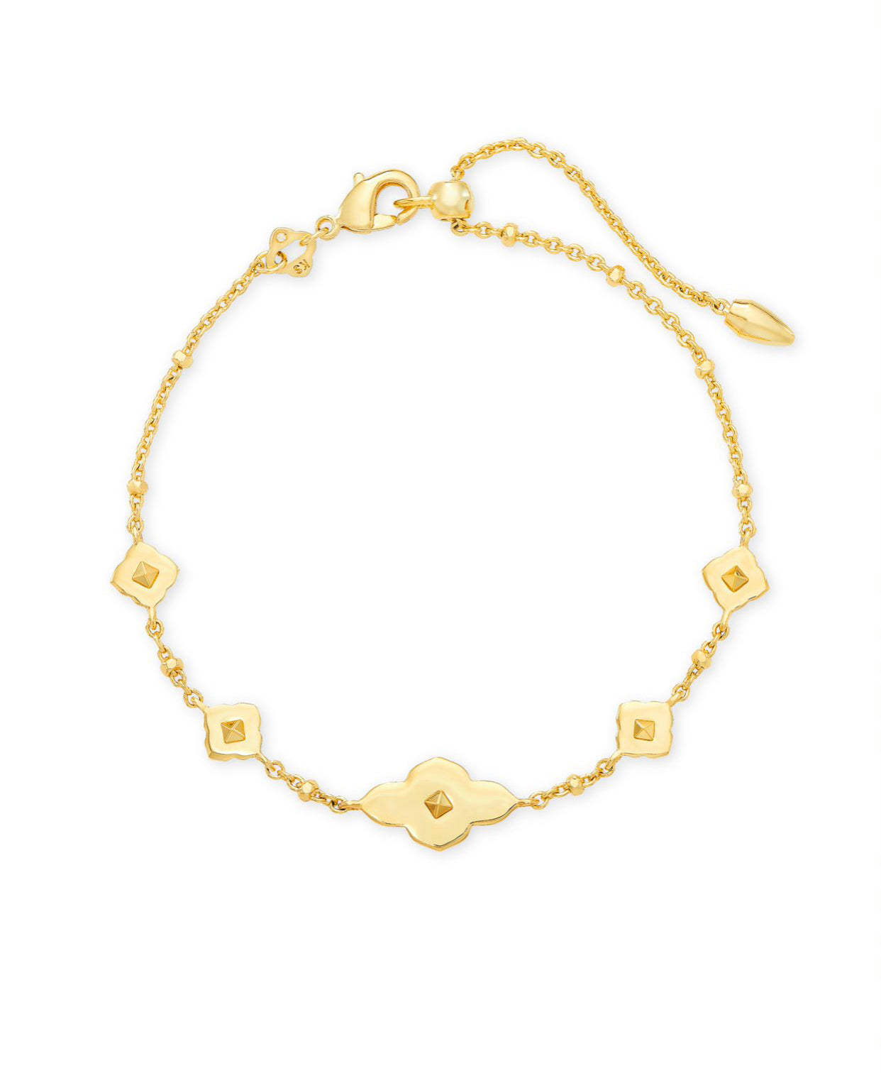 Abbie Delicate Chain Bracelet in Gold