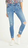 Dear John 8 1/2" Mid Rise Joyrich Skinny in Budapest