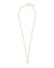 Carved Jae Star Gold Long Pendant Necklace