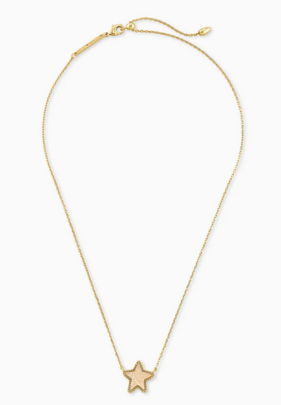 New Kendra Scott Jae Star Pendant Necklace In Multi-color Drusy