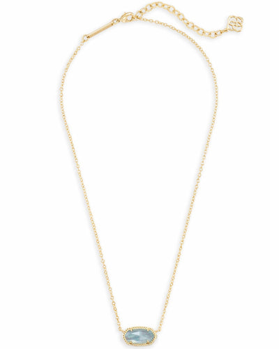 Elisa Pendant Necklace in Gold