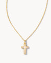 Cross Gold Pendant Necklace