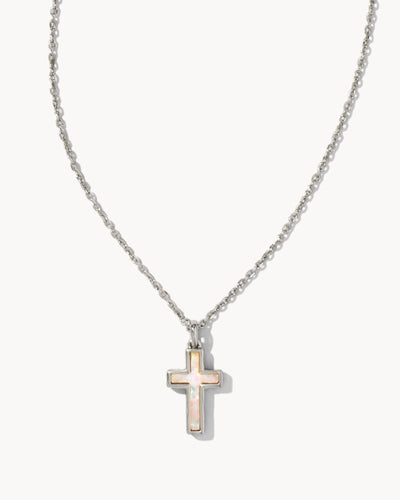 Cross Silver Pendant Necklace