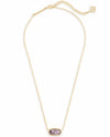 Elisa Pendant Necklace in Gold