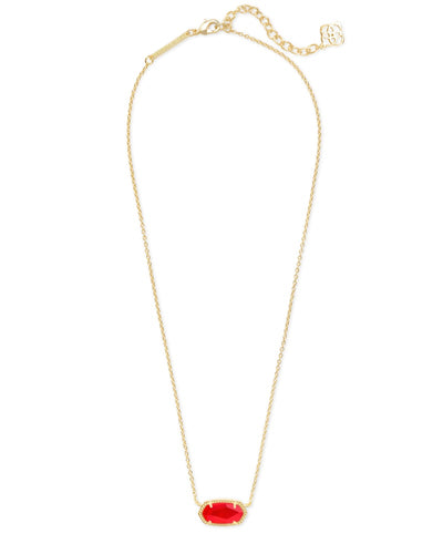 Elisa Pendant Necklace in Gold