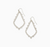 Sophee Crystal Drop Earring in Silver