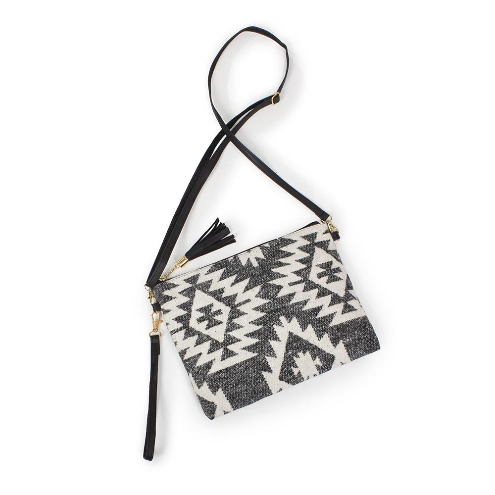 Western Print Crossbody Bag