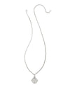 Dira Reversible Pendent Necklace in Silver