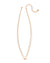 Brooke Multi Strand Necklace in Rose Gold