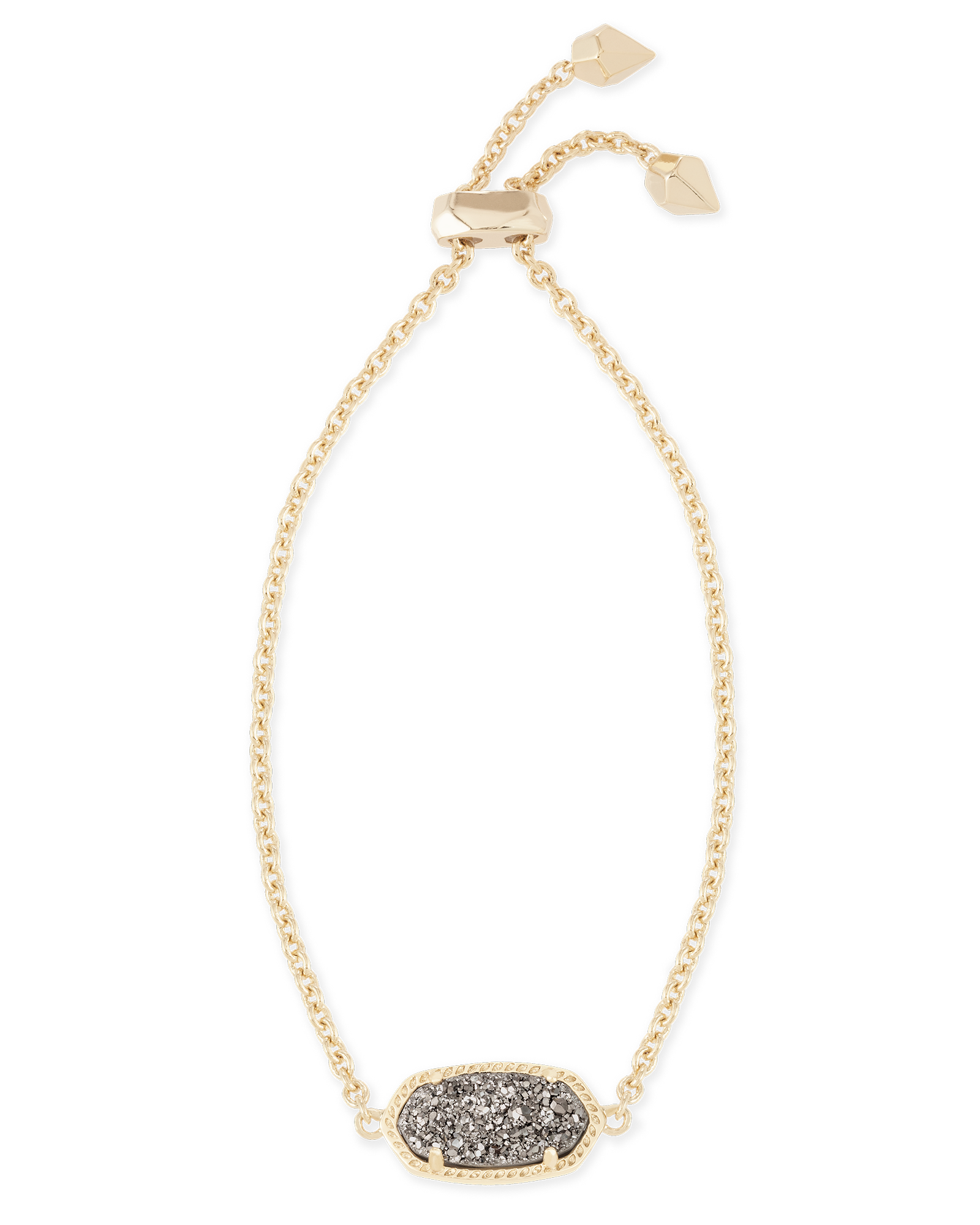 Elaina silver online adjustable chain bracelet