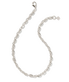 Korinne Chain Necklace in Silver