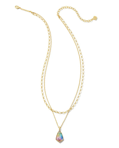 Camry Gold Multi Strand Necklace