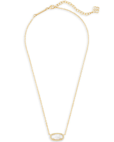 Elisa Pendant Necklace in Gold