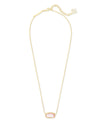 Elisa Satellite Gold Short Pendant Necklace