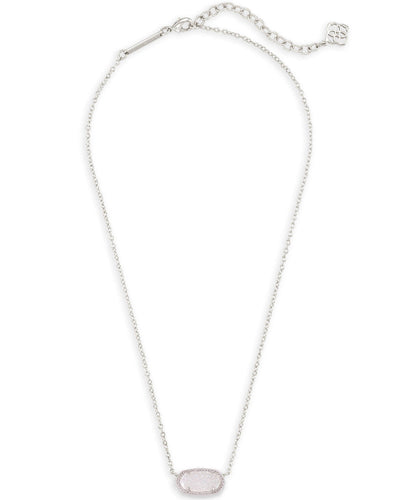 Elisa Pendant Necklace in Silver