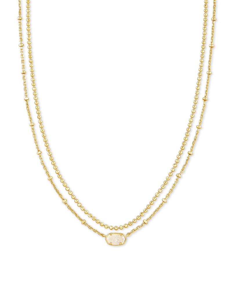 Emilie Gold Multi Strand Necklace