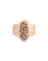 Harrison Cocktail Ring in Rose Gold
