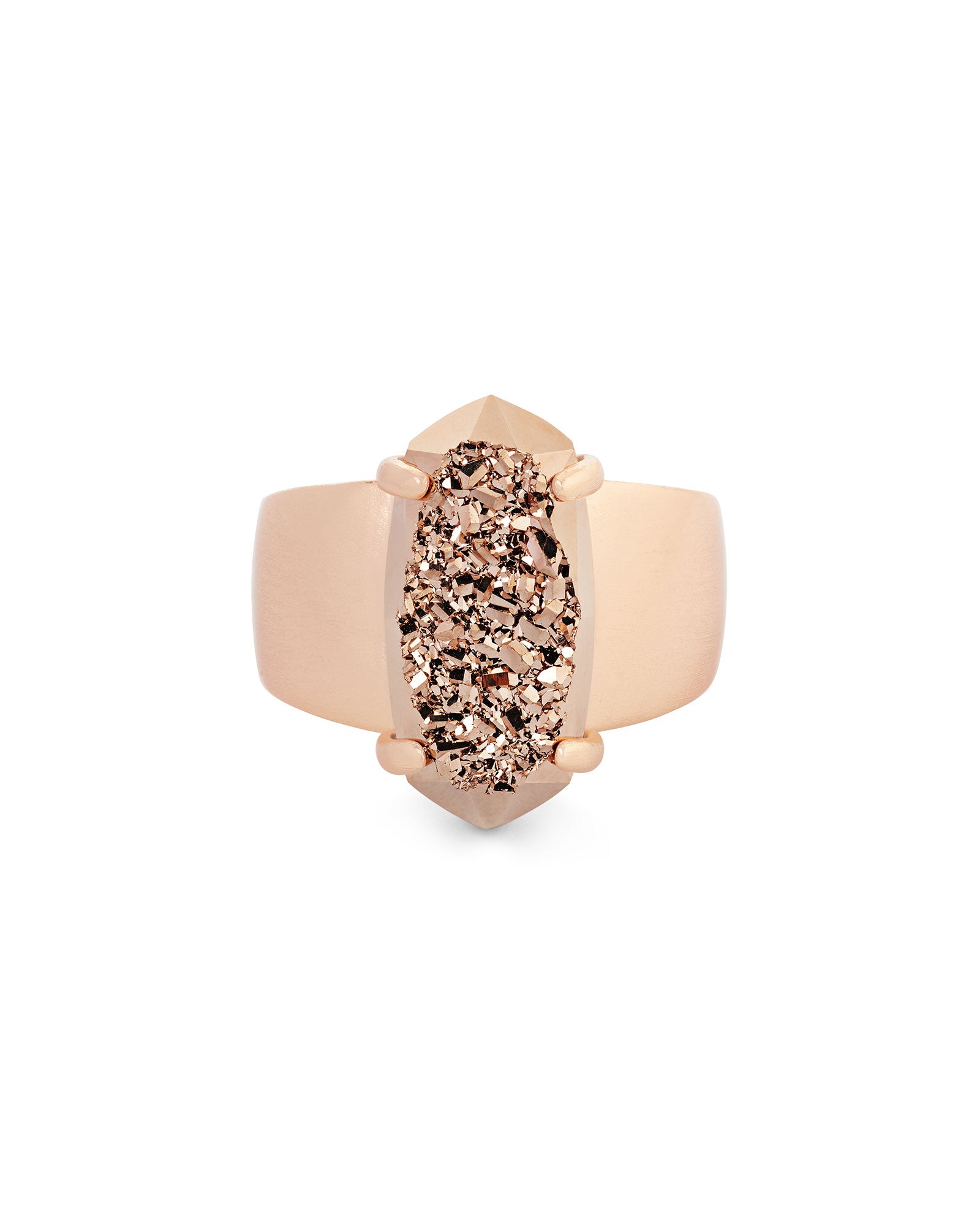 Harrison Cocktail Ring in Rose Gold