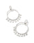 Sloane Star Open Frame Earring in Silver