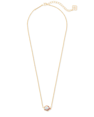 Tess Gold Pendant Necklace