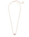 Tess Rose Gold Pendant Necklace