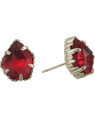 Tessa Stud Earrings in Gold