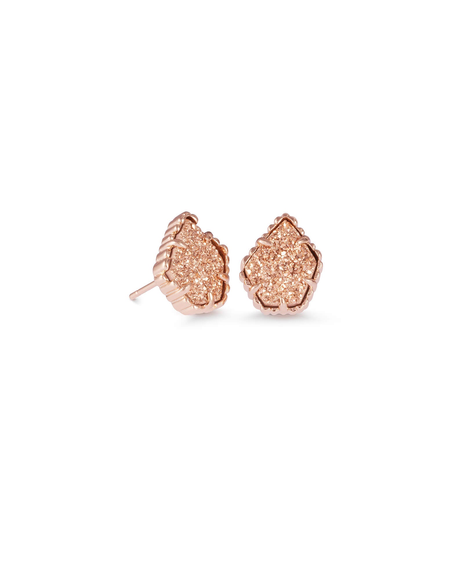 Tessa Stud Earrings in Rose Gold
