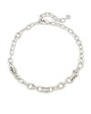 Livy Chain Necklace in Silver